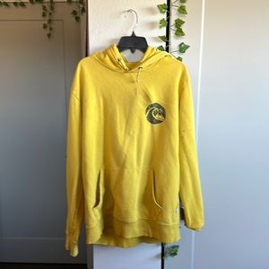 Yellow quicksilver hoodie